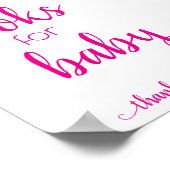 Poster Simple Books for Baby | Hot Pink Book Dropoff (Coin)