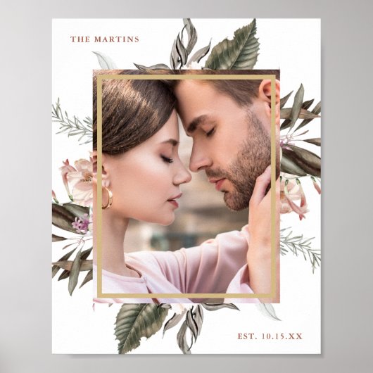 Poster Simple Botanical Une Photo (Devant)