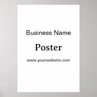 Simple Brand Promotion Standard Semi-brillant 20"x