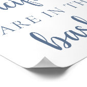 Poster Simple combien | Dusty Blue Jeu de devis (Coin)