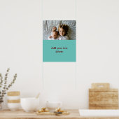 Poster Simple couleur minimale ajouter votre nom image de (Cuisine)