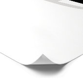 Poster Simple couplet de la Bible Noire et Blanc Botaniqu (Coin)