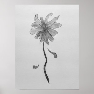 Poster Simple Daisy