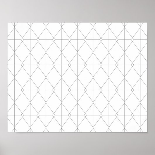 Poster Simple, élégant, cool, trendy line graphic (Devant)
