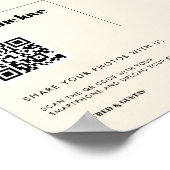 Poster Simple, élégant et chic Captez le signe d'amour (Coin)