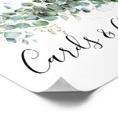 Poster Simple Eucalyptus Greenery Cartes de mariage et ca (Coin)