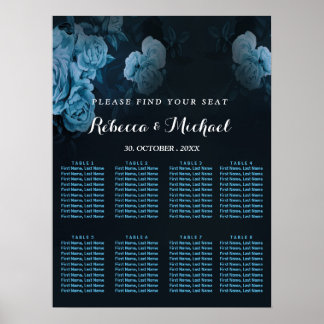 Poster simple Flora Gold