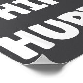 Poster Simple Funny Gym Workout Quote My Hip Hurts  (Coin)