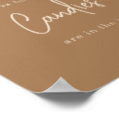 Poster Simple Lapin Combien de bonbons (Coin)