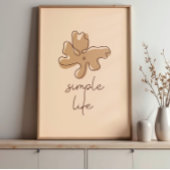 Poster Simple Life Minimalism Wall Art