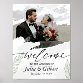 Poster simple Mariage de bienvenue (Devant)