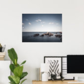 Poster Simple Mer (Bureau à domicile)