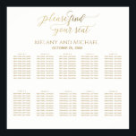 Poster Simple minimalist romantic gold foil calligraphy<br><div class="desc">Simple minimalist romantic gold foil calligraphy design.</div>