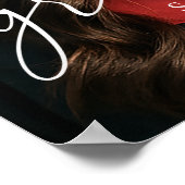 Poster Simple modern photo Graduation Party welcome (Coin)