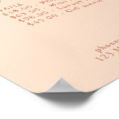 Poster Simple moderne, Professionnel, Salon, Tarifs (Coin)