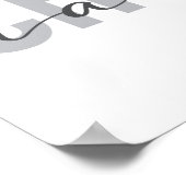 Poster Simple, moderne, urbain, design cool Choisir Natur (Coin)