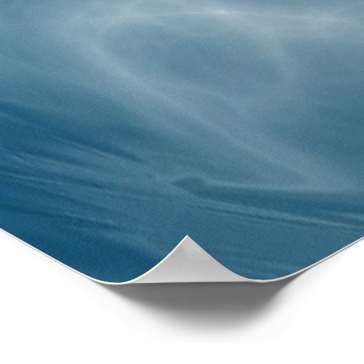 Poster simple rouge (Coin)