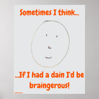 Poster "Simple Says...-#8" funny quote