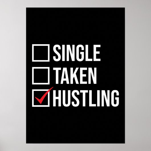 Poster Simple vs Taksim vs HUSTLING, Salle de gym, Hustle (Devant)