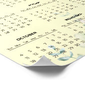 Poster Simple Yet Elegant Floral 2026 Calendar  |  (Coin)