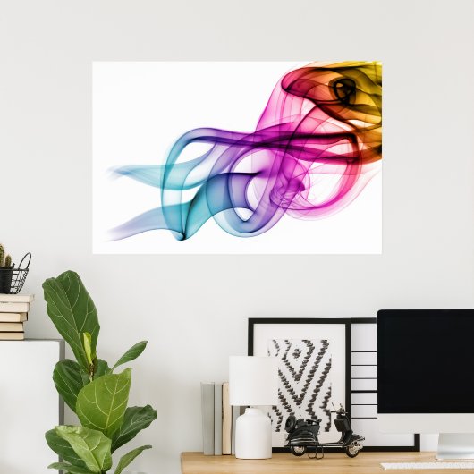 Poster Simplement fumer (Bureau à domicile)