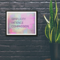 Simplicité Patience Compassion