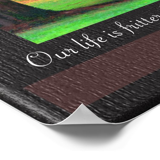 Poster Simplifiez, simplifiez - Citation Thoreau - Impres (Coin)