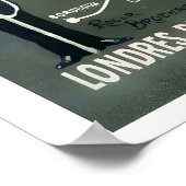 Poster Simplon Orient Express Railways from Paris to Lyon (Coin)