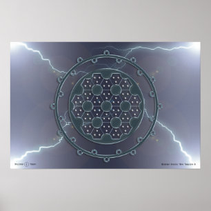 Poster Simulateur de masse isotopique II hydrogène-5