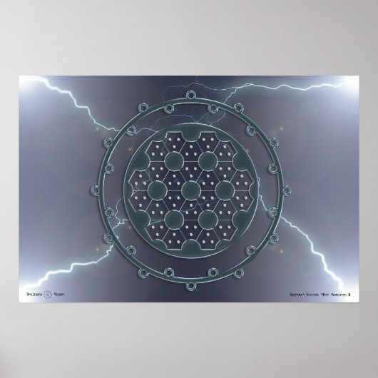 Poster Simulateur de masse isotopique II hydrogène-5 (Devant)