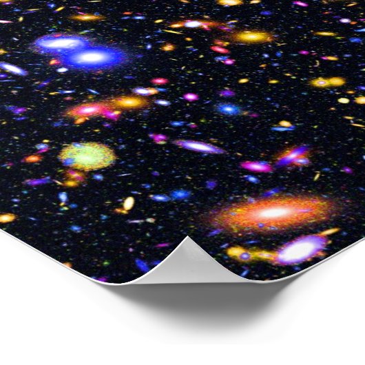 Poster Simulation du télescope spatial James Webb - Pop A (Coin)