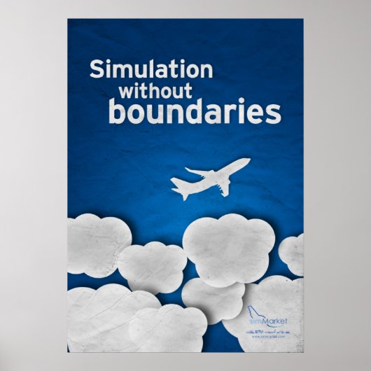 Poster Simulation sans limites (Devant)
