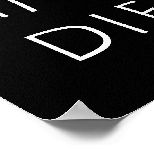 Poster Sine die (Coin)