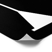 Poster Sine Qua Citation latine non célèbre : Mots à vivr (Coin)