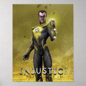 Poster Sinestro (Devant)