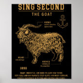 Poster Sing Second The Goat (on Back) (Devant)