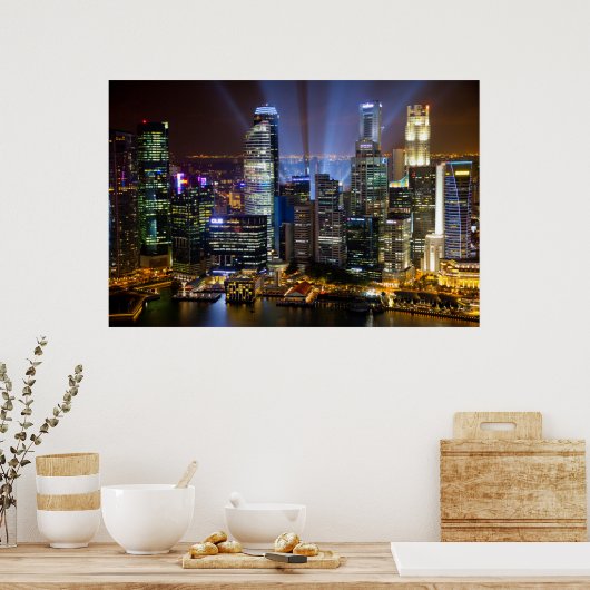 Poster Singapour (Cuisine)