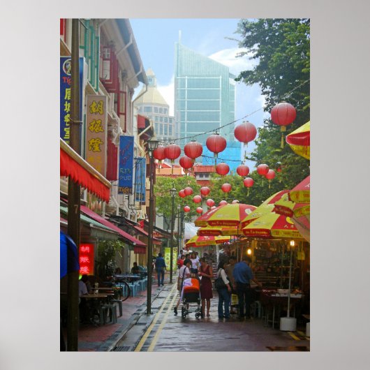 Poster Singapour - Ancien et Nouveau (Devant)