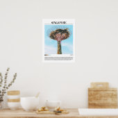 Poster Singapour - Asie du Sud-Est (Cuisine)