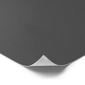 Poster Singapour (blanc sur noir) (Coin)
