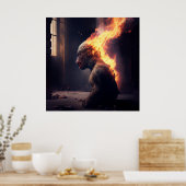 Poster singe (Cuisine)