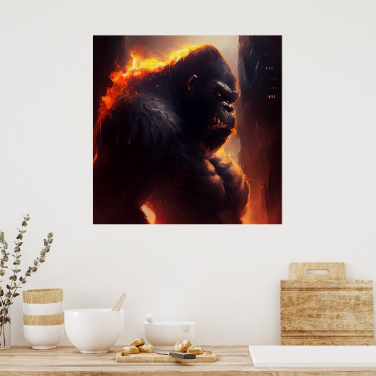 Poster singe (Cuisine)