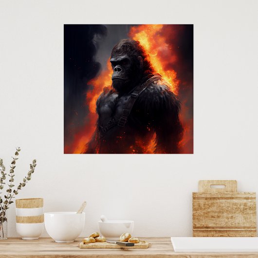 Poster singe (Cuisine)