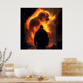 Poster singe (Cuisine)