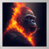 Poster singe (Devant)