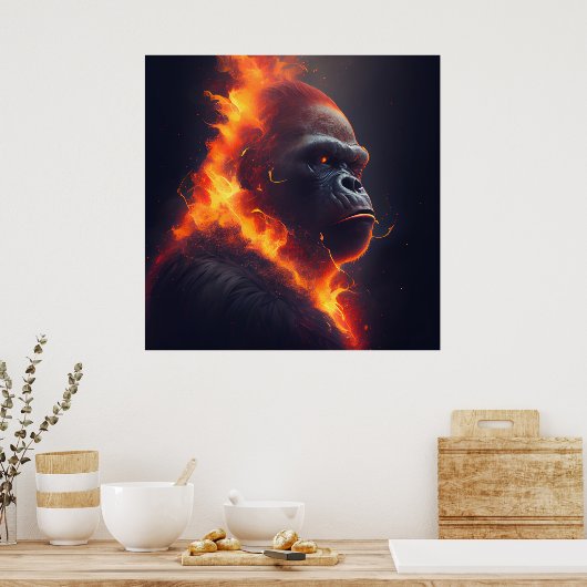 Poster singe (Cuisine)