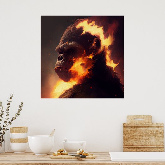 Poster singe (Cuisine)