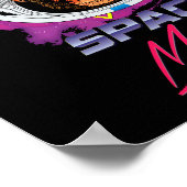 Poster Singe de l'espace 80 (Coin)