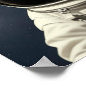 Poster singe de singe dans l'espace (Coin)