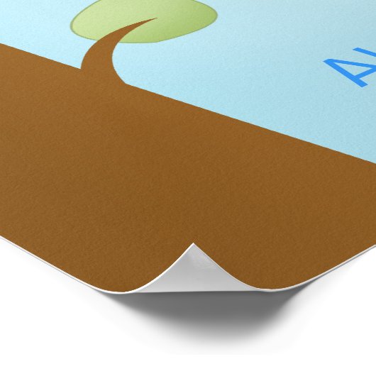 Poster Singe Garçon et Fille IMPRIMÉ D'ART MURAL 40x50cm (Coin)